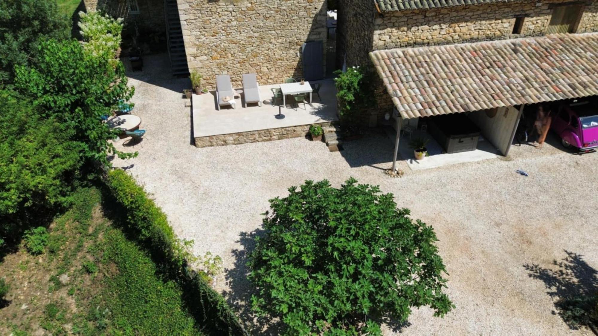 Le Gite De Montagnac La Roque-sur-Cèze Buitenkant foto