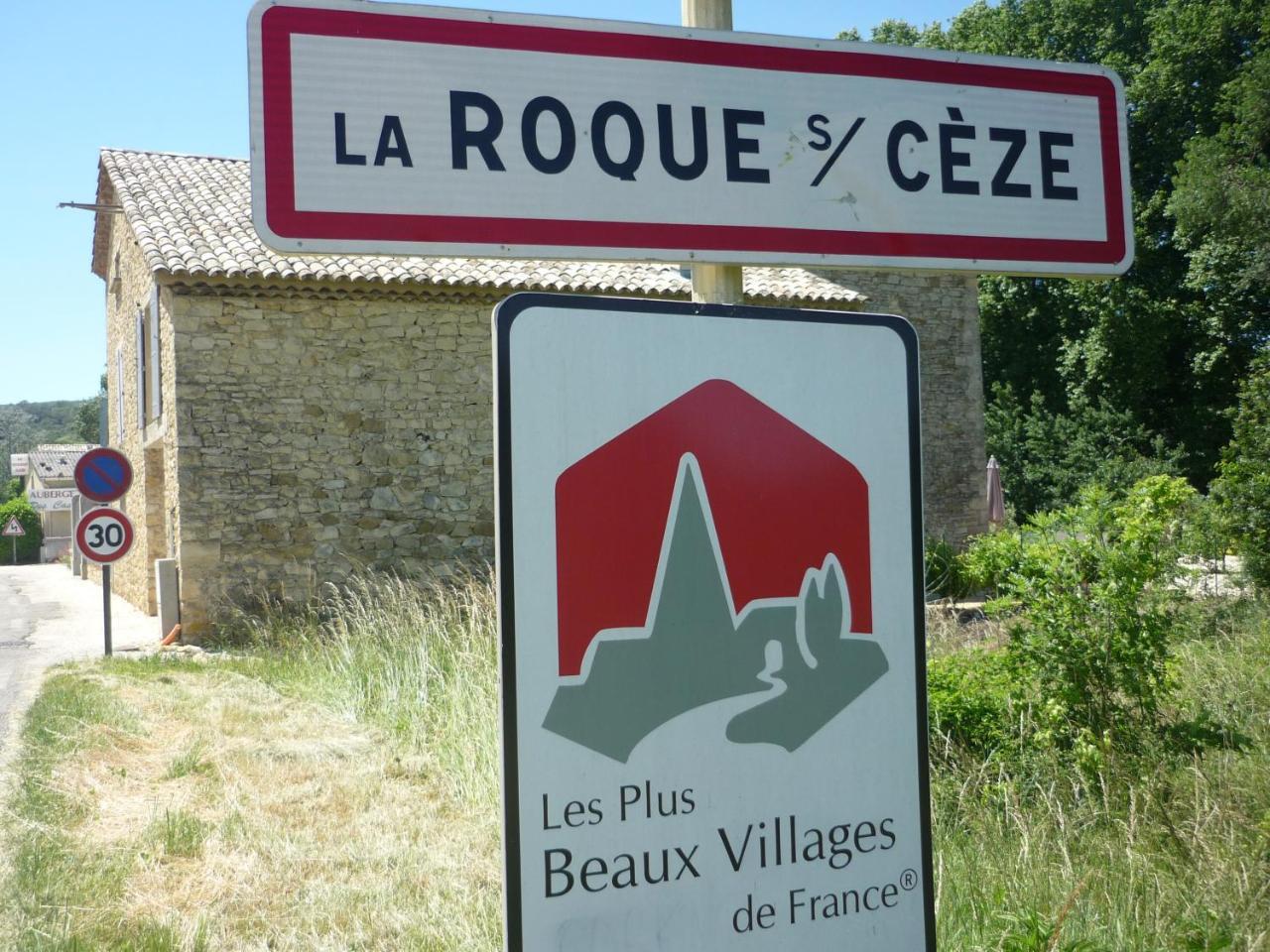 Le Gite De Montagnac La Roque-sur-Cèze Buitenkant foto